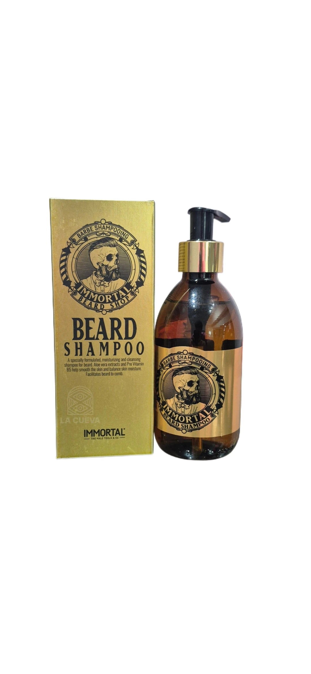 Shampoo Para Barba IMMORTAL Infuse 250ML