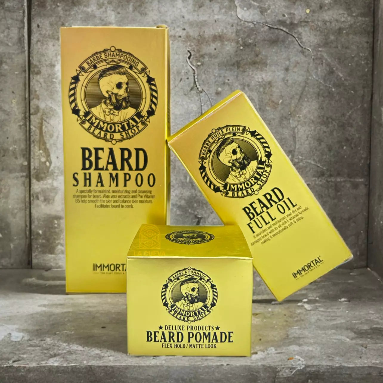 Pack para barba Immortal