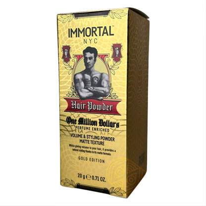Polvo Texturizador One Million Dollars Immortal  Negro 20gr